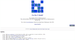 Desktop Screenshot of cobaltqube.org